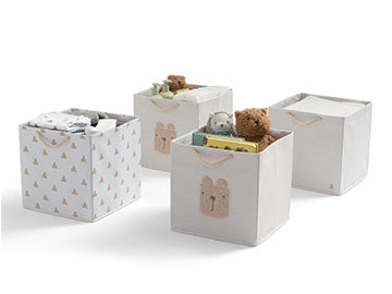 Delta Children - DELTAKIDS - Meuble Enfant de Rangement 9 bacs -  Jouets/Livres en Bois - Gris - Enfant - Ado - Mixte - Commode - Rue du  Commerce