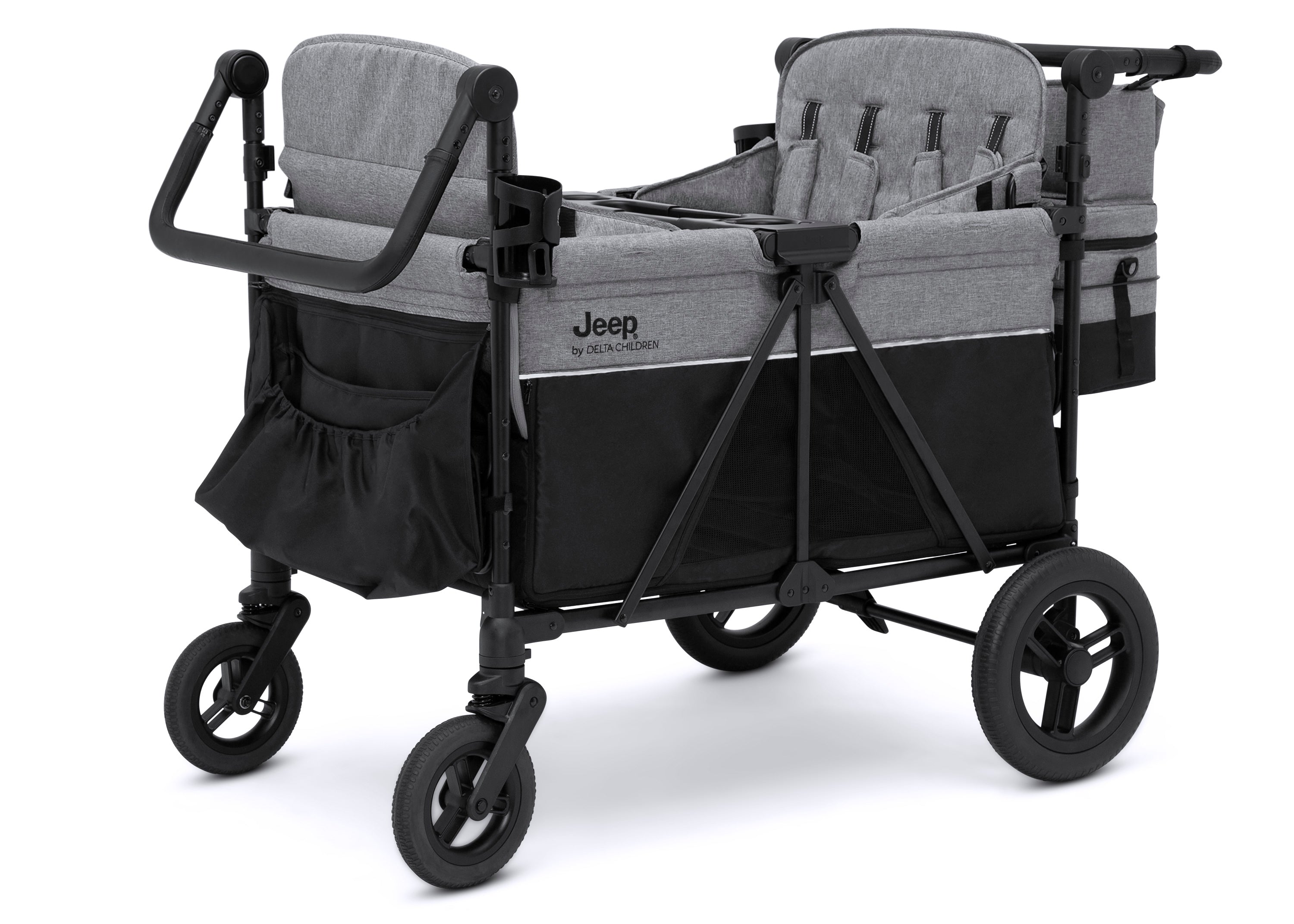 Jeep Wrangler Deluxe 4 Seater Stroller Wagon by Delta Delta Children