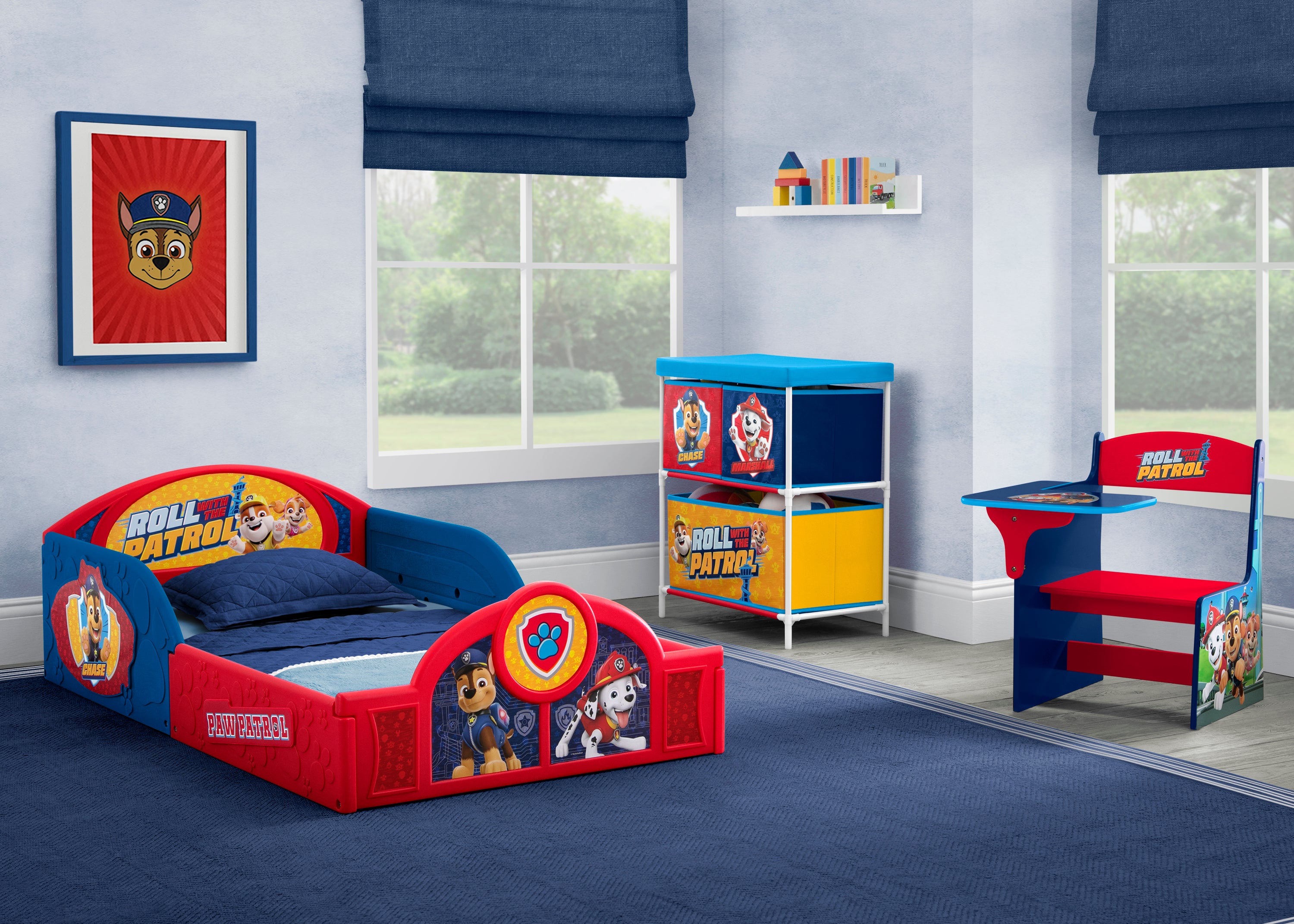 Sold Large Paw Patrol Bedroom Set