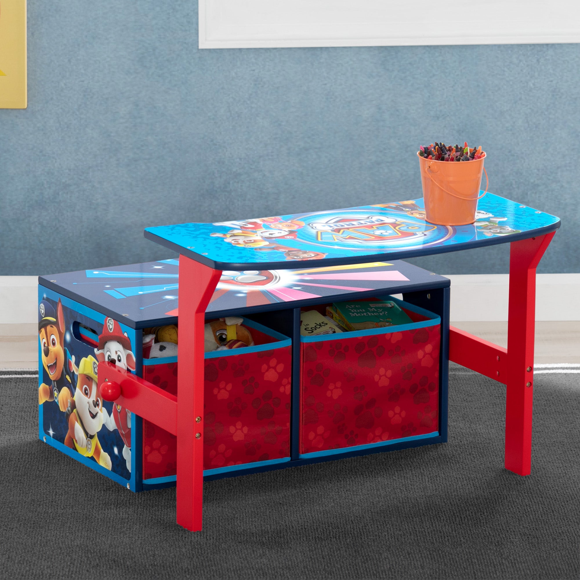 Paw patrol study fashion table