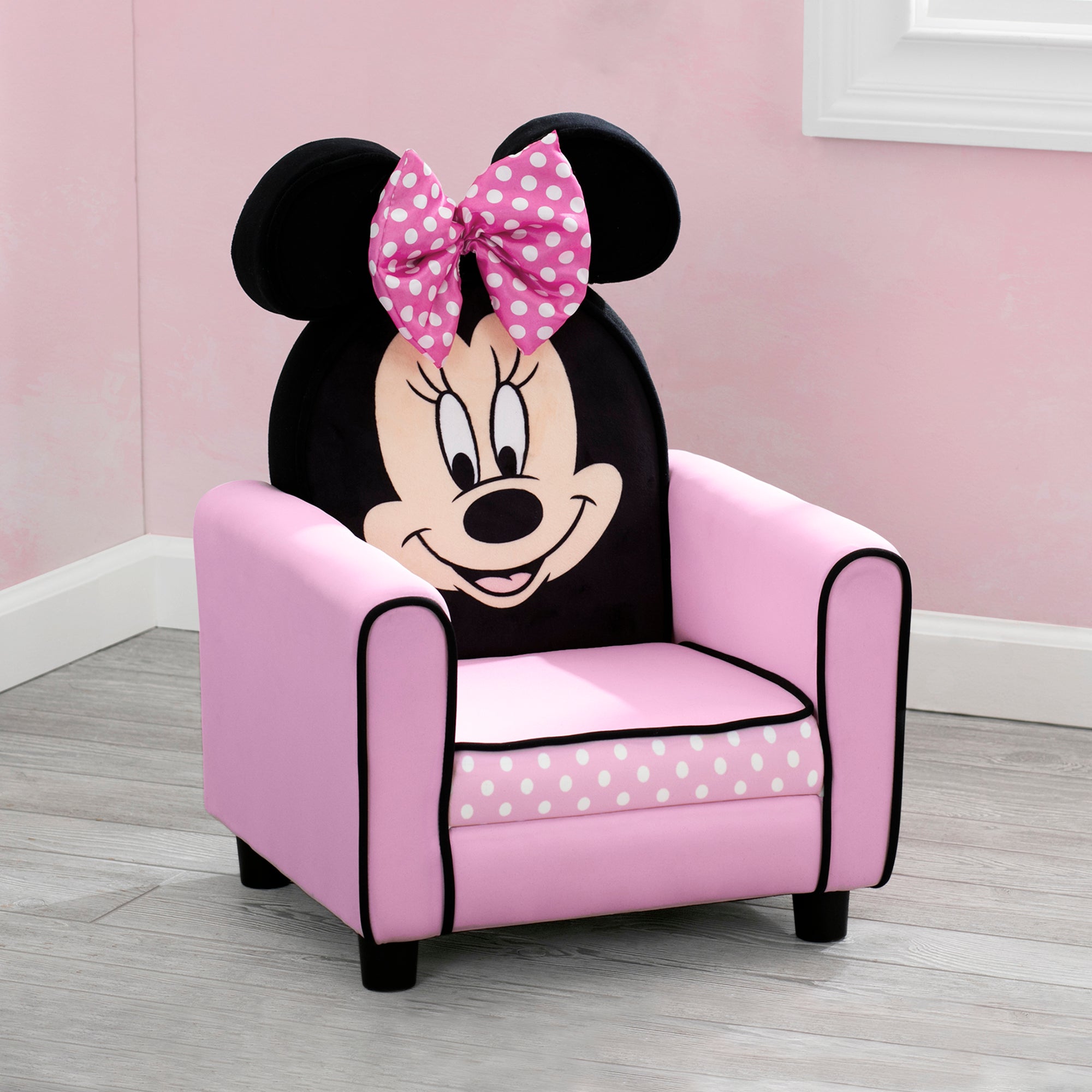 Minnie Mouse Figural Upholstered Kids Chair Delta Children