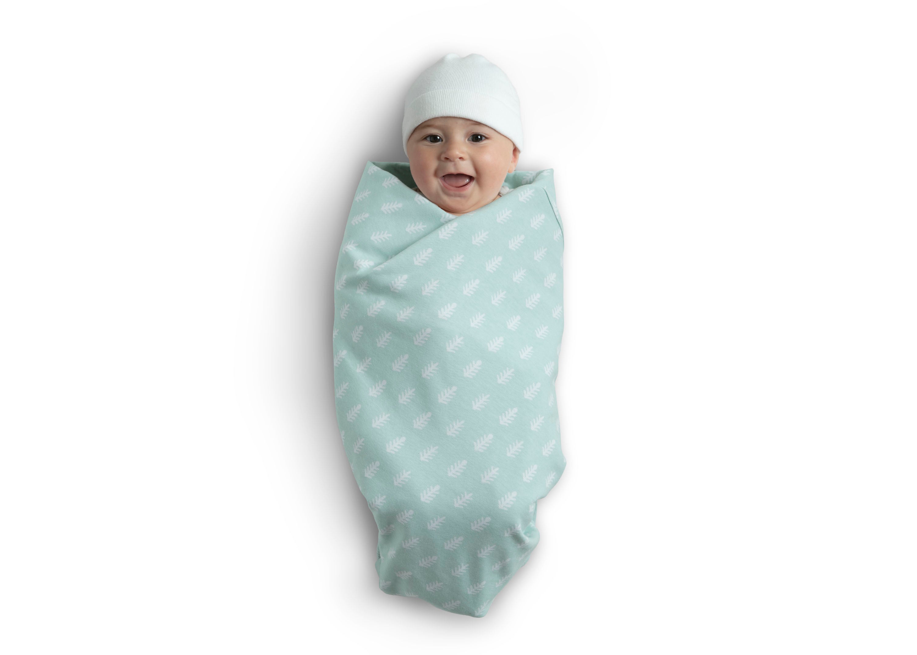 100 Organic Jersey Cotton Baby Receiving Blankets 2 Pack