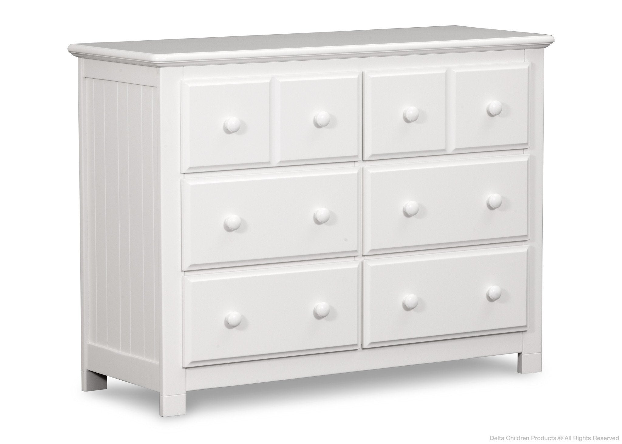 Chalet 6-Drawer 2 Door Dresser-White – The Shabby Parlor