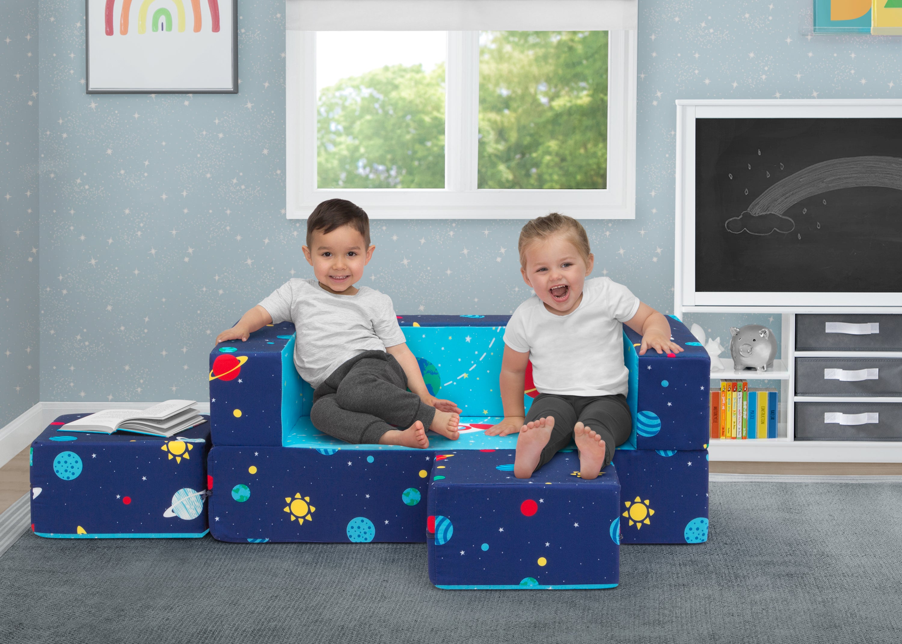 Comfy Kids® Flip Sofa – Clouds – Comfy Kids