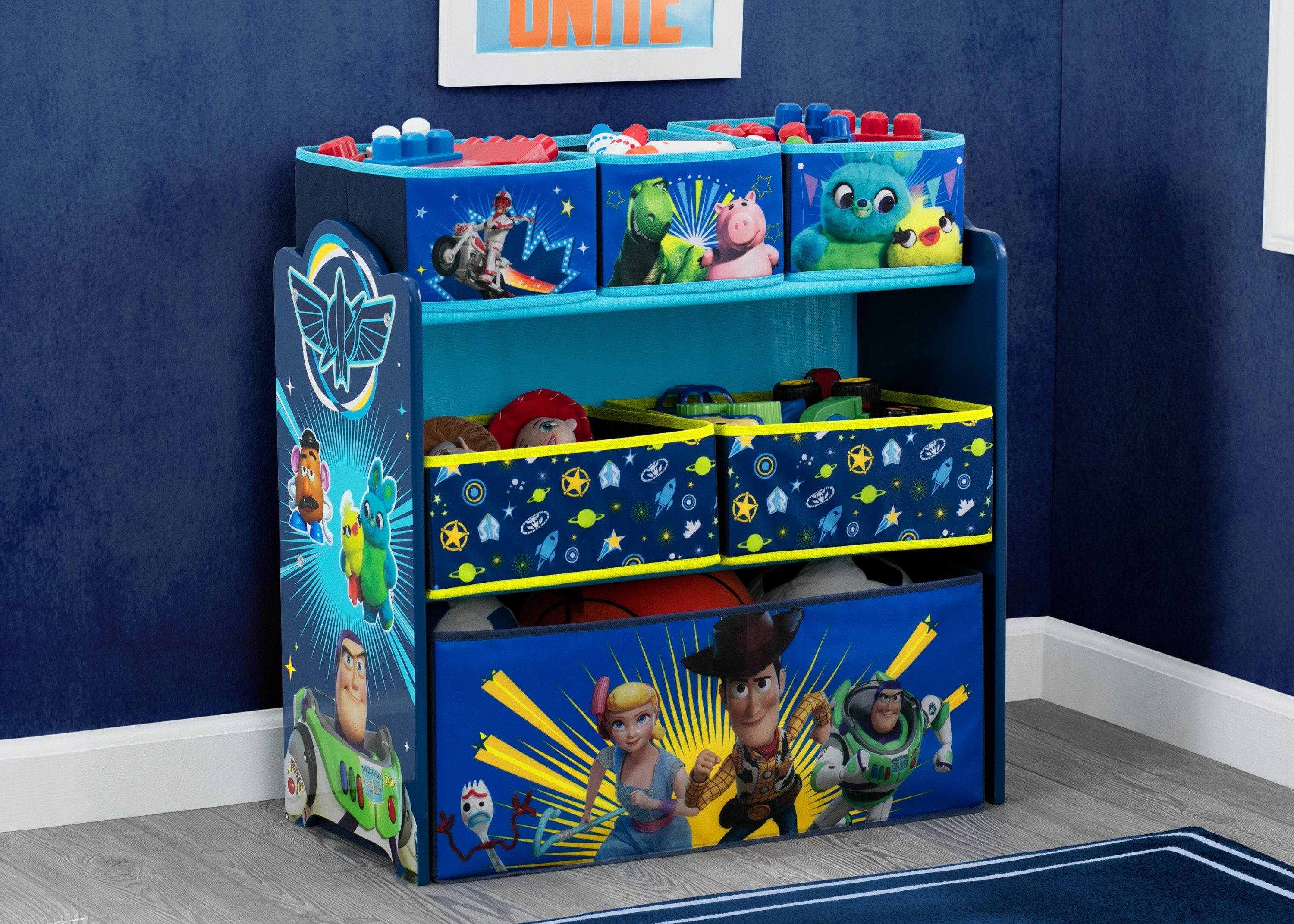 Box filled with Toy Story Collection for Kids 