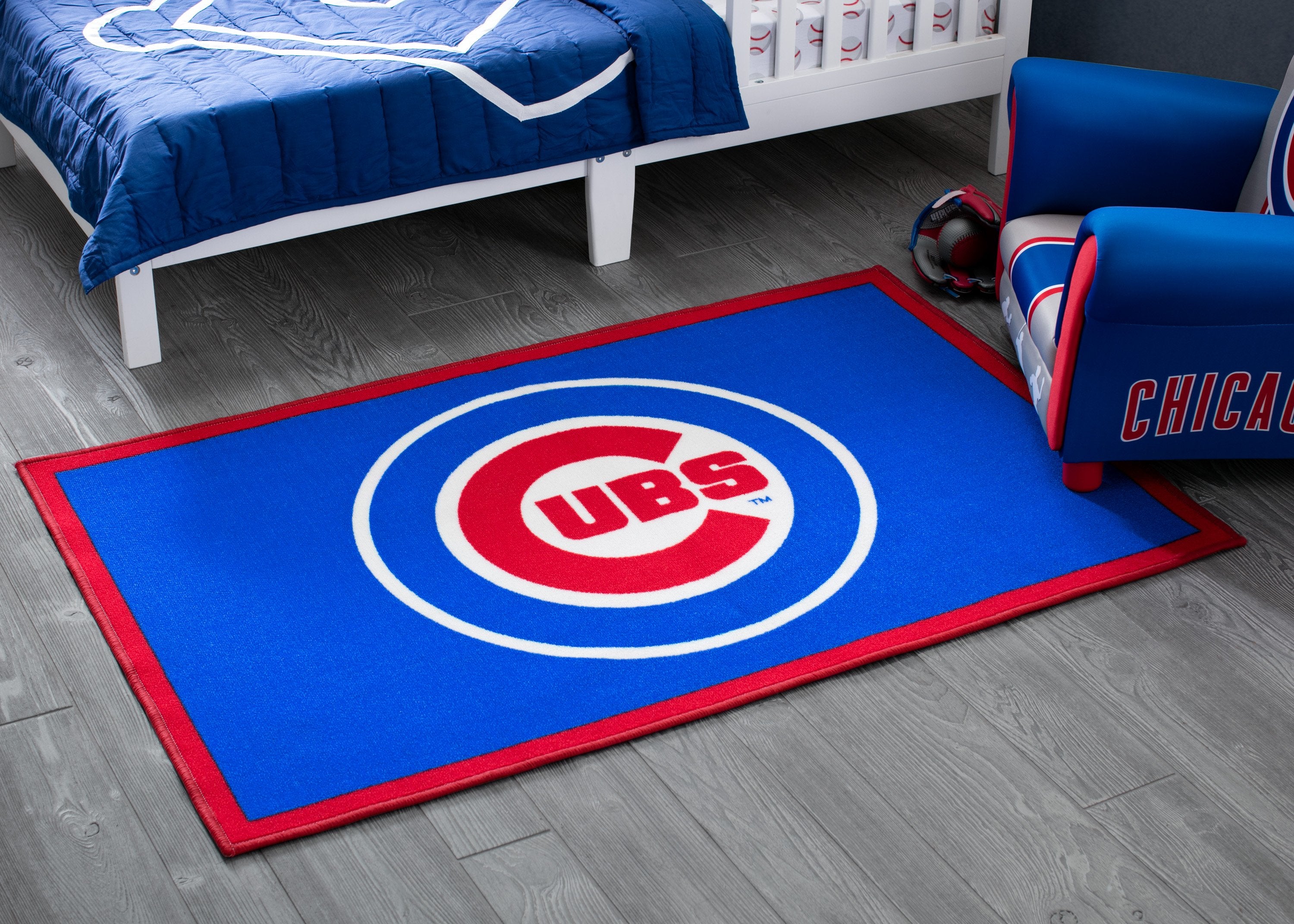 Chicago Cubs Plastic Toddler Bed - Delta Children
