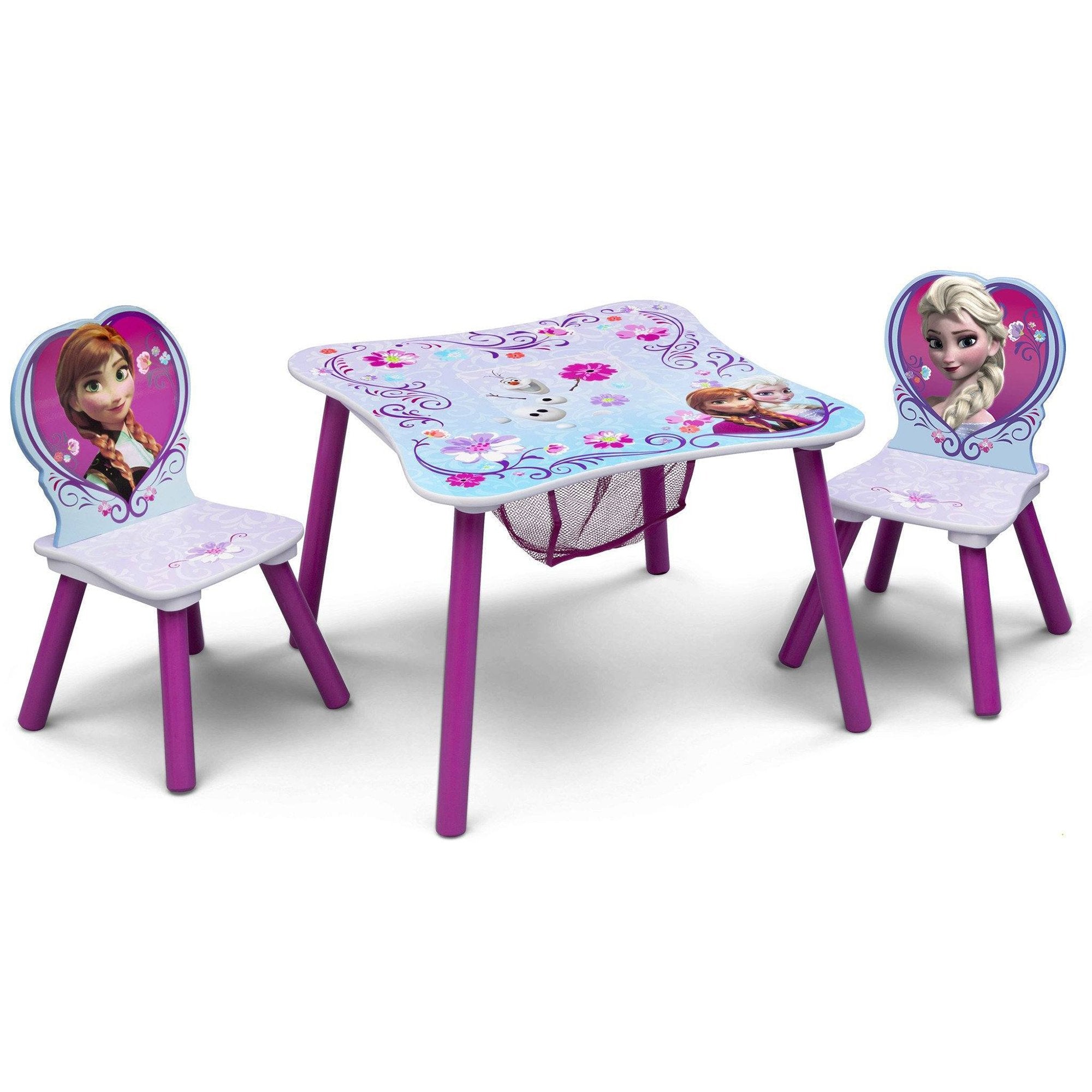 Frozen 2 table discount and chair set