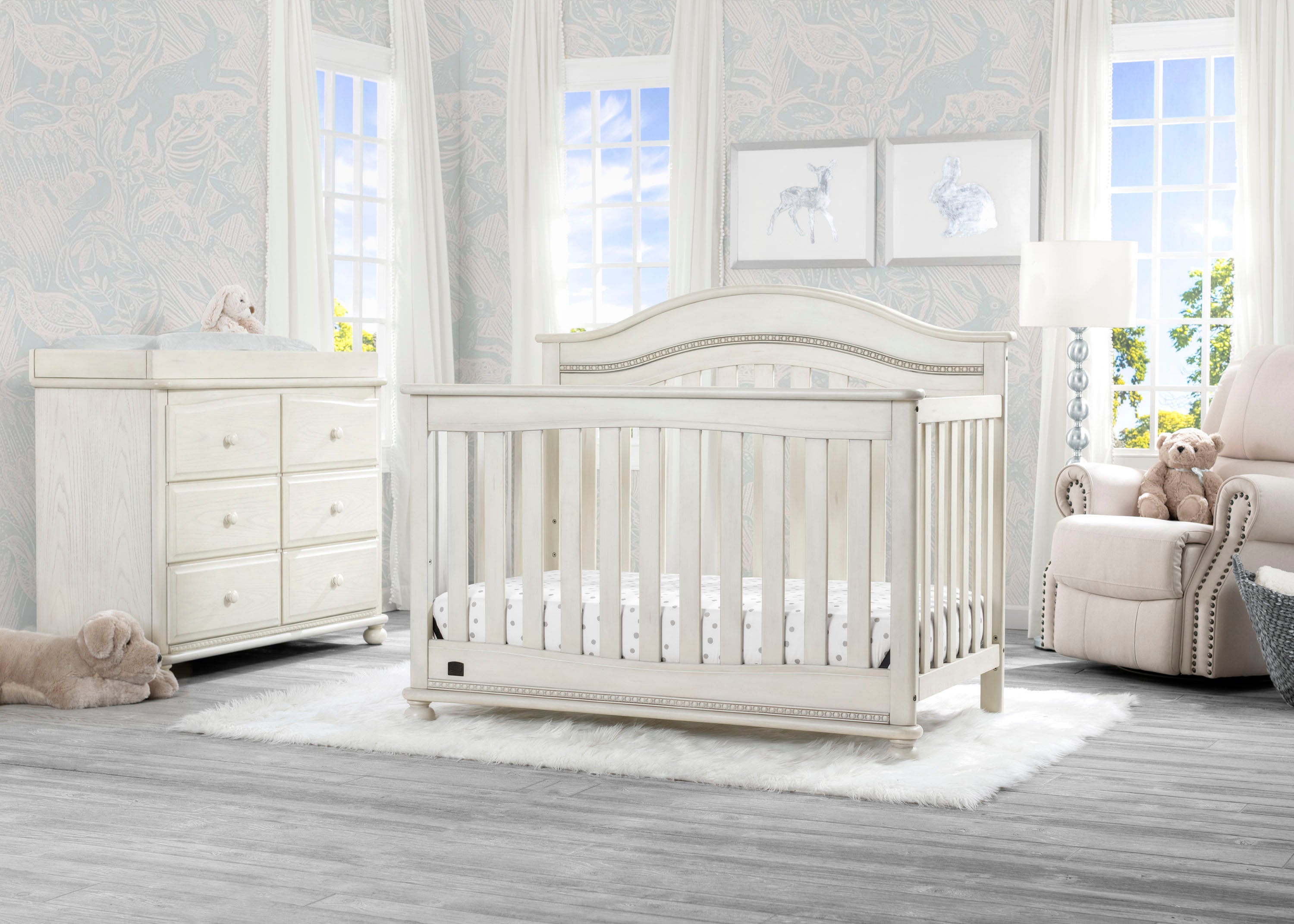 Antique hotsell white crib