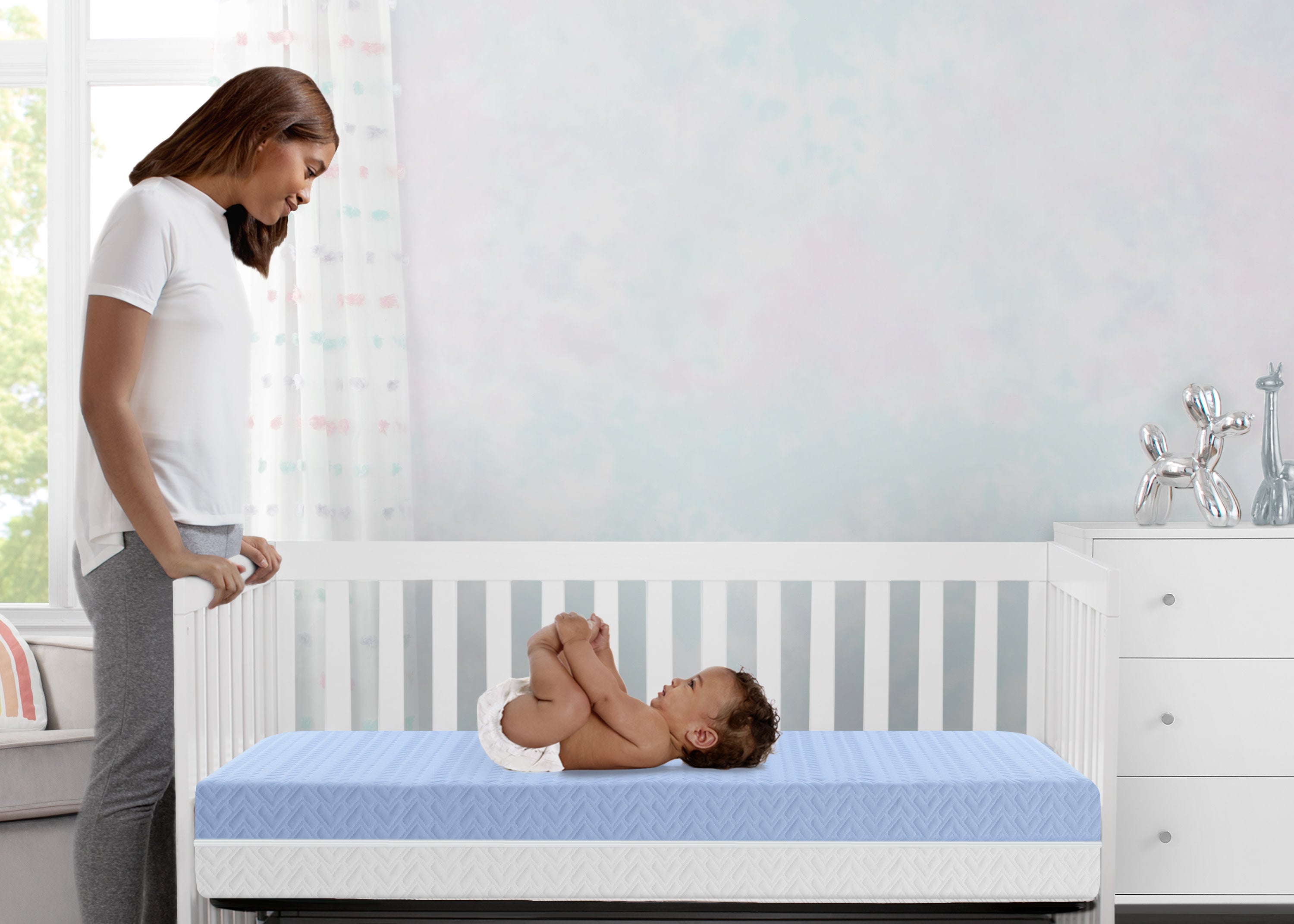 colgate breathe flextm 2 stage crib mattress review