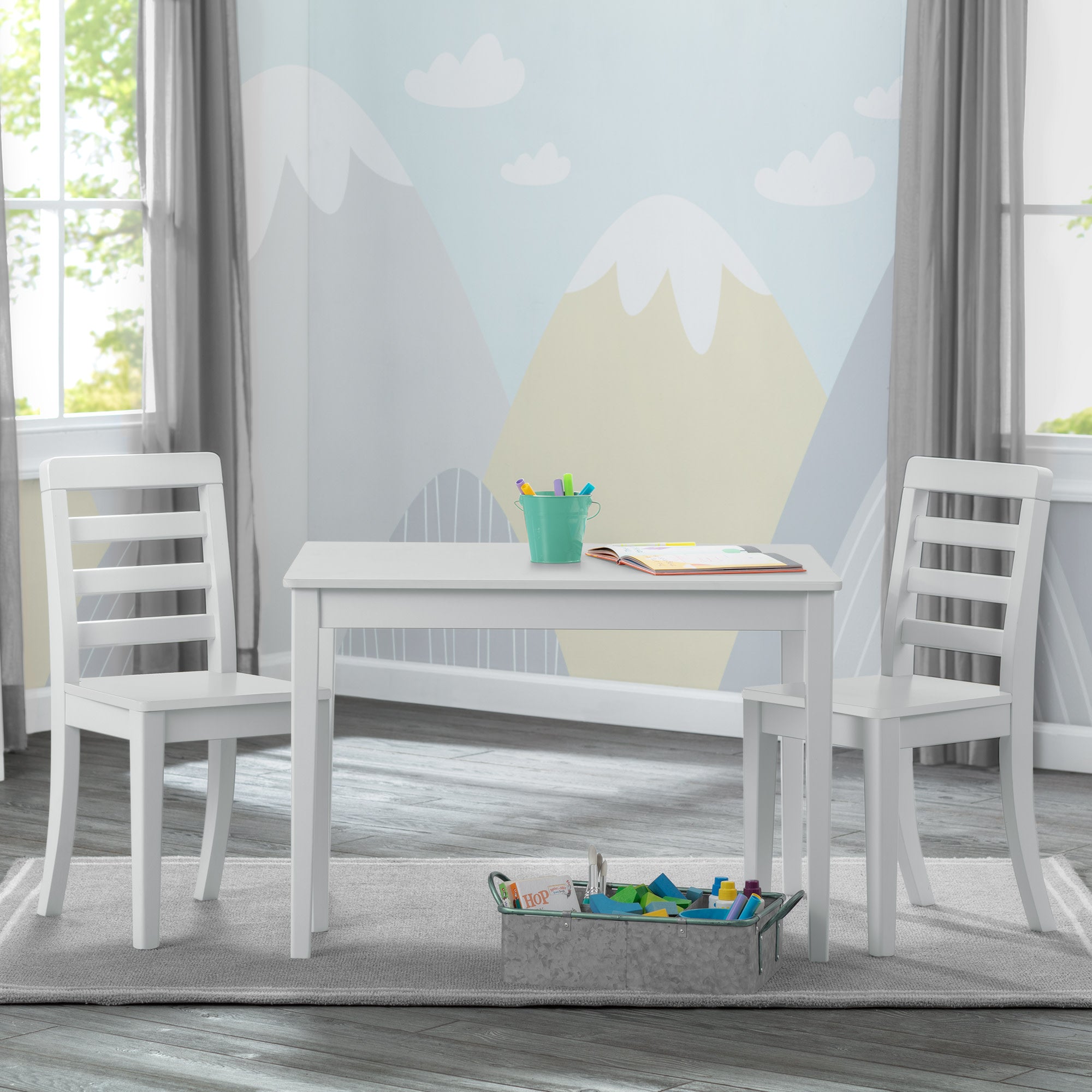 Gateway Table 2 Chair Set Delta Children