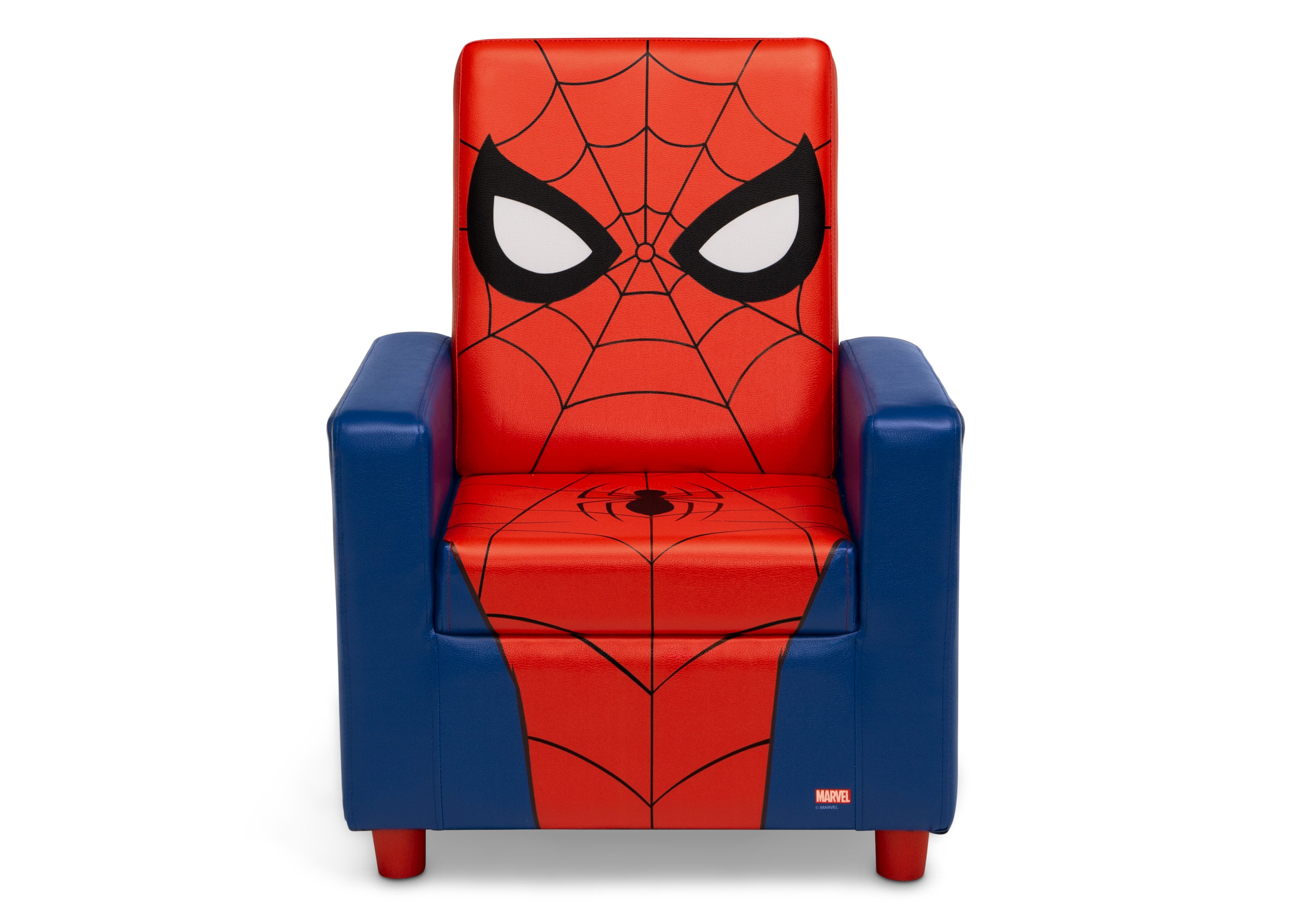 Spider Man High Back Upholstered Chair Delta Children