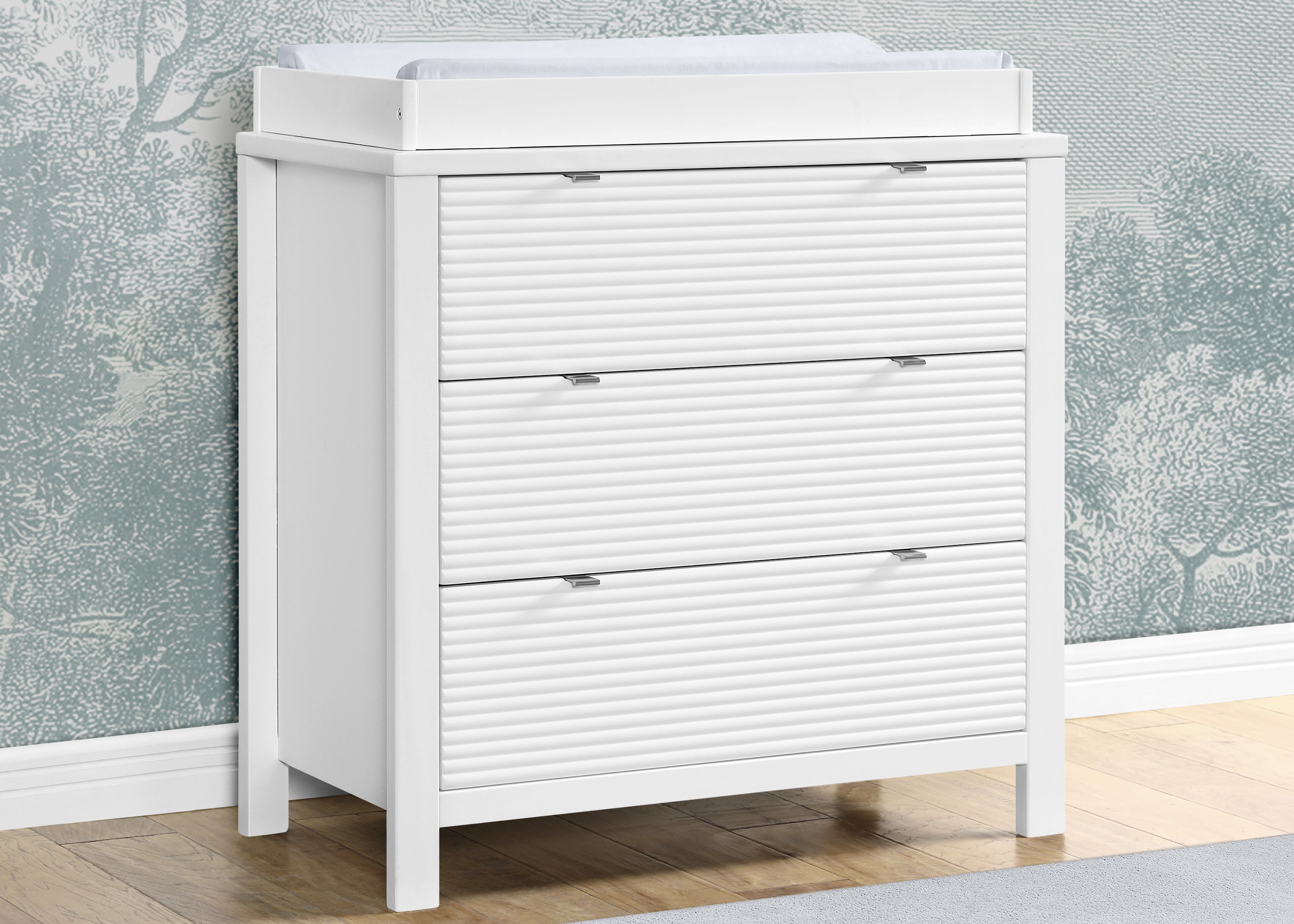 Changing table with drawers and cabinet online