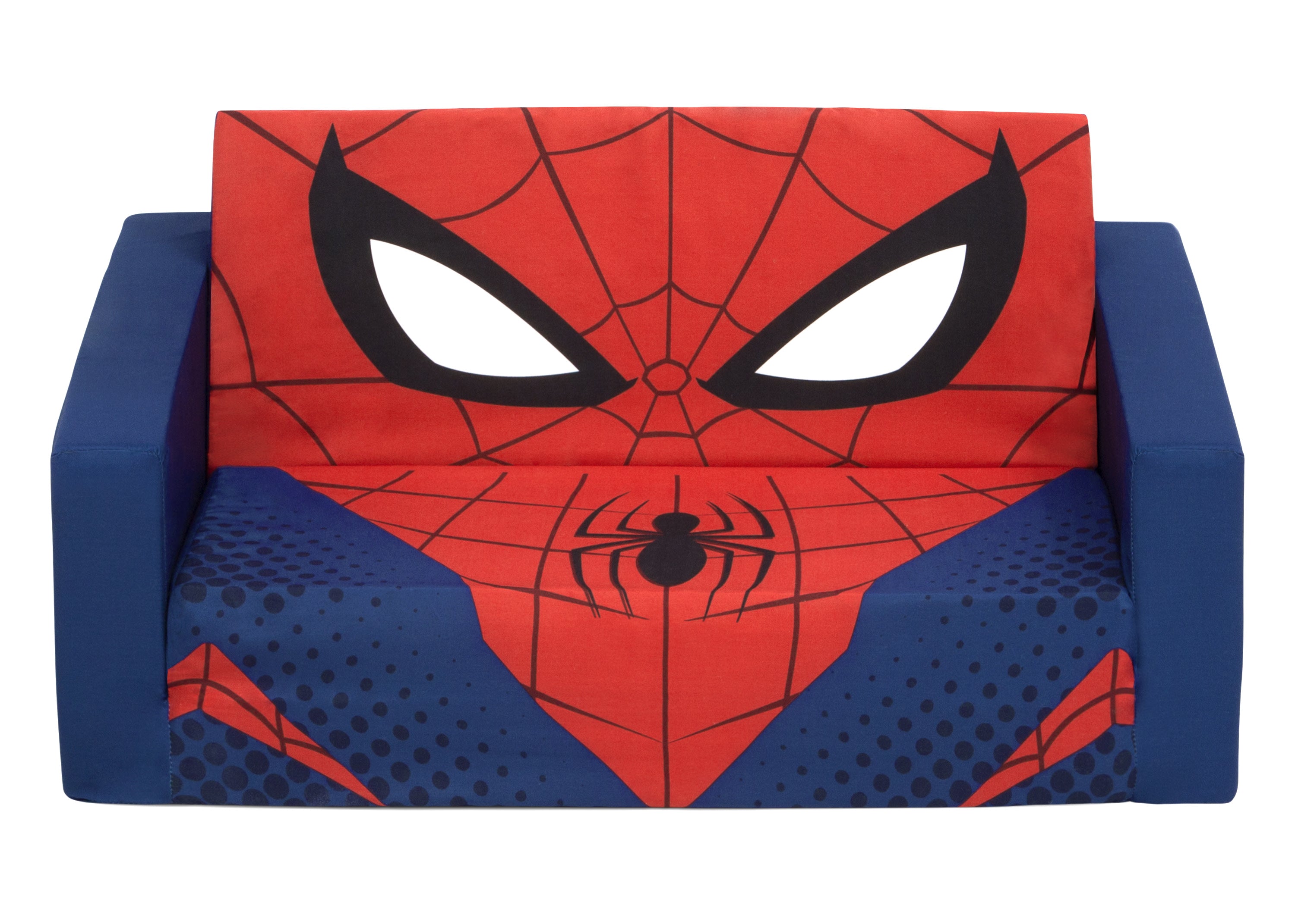 Spider Man Cozee Flip Out Sofa 2 in 1 Convertible Sofa to Lounger for Kids