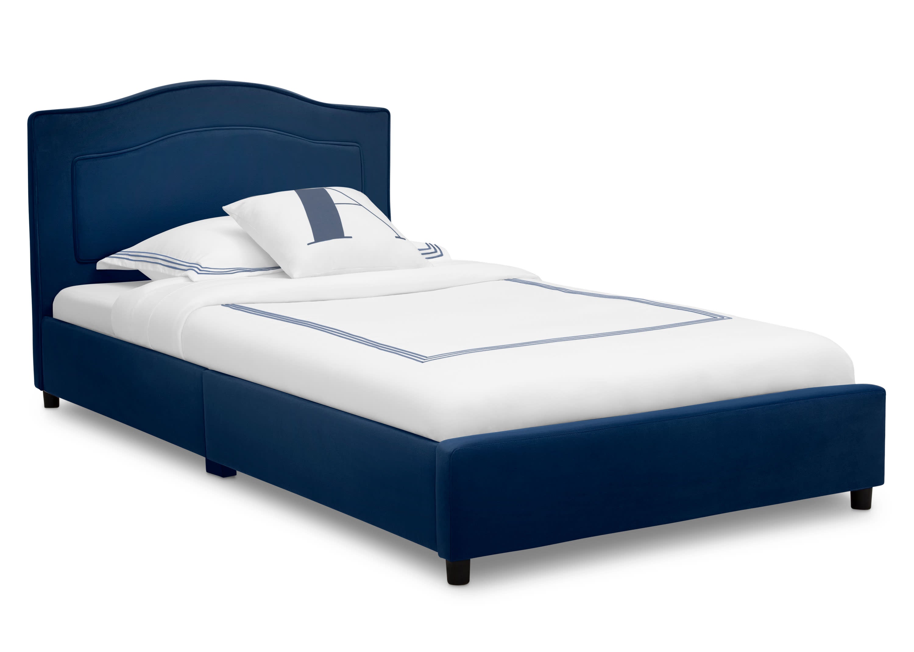 Navy blue twin bed hotsell