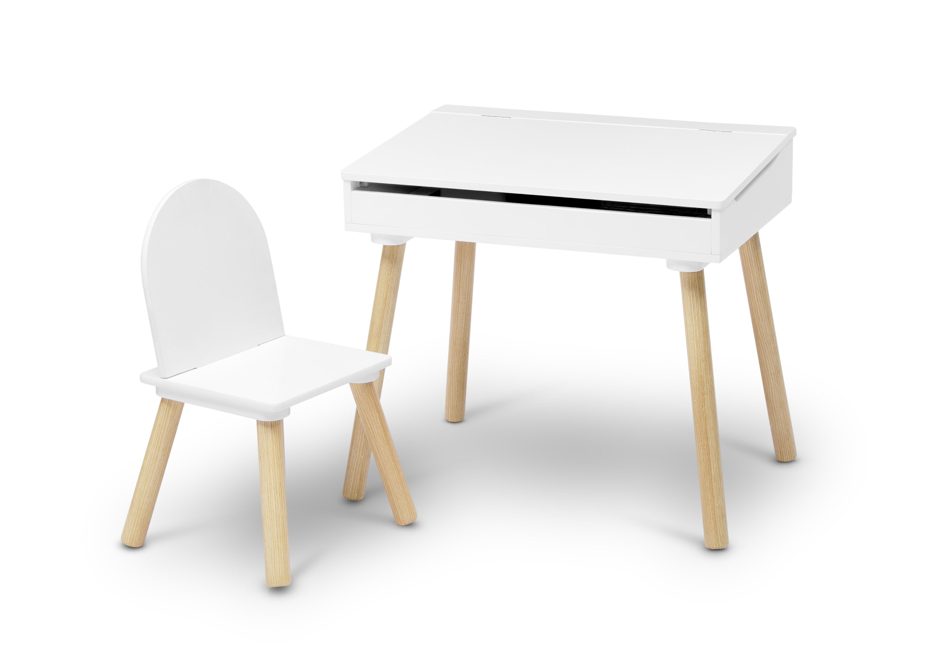 Kids Desk and Stool Set