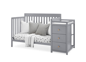 Crib with changing table burlington on sale