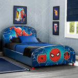 Delta Children Spider-Man Upholstered Twin Bed Spider-Man (1163)