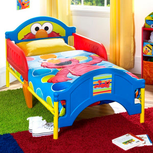 Sesame Street Plastic Toddler Bed 18
