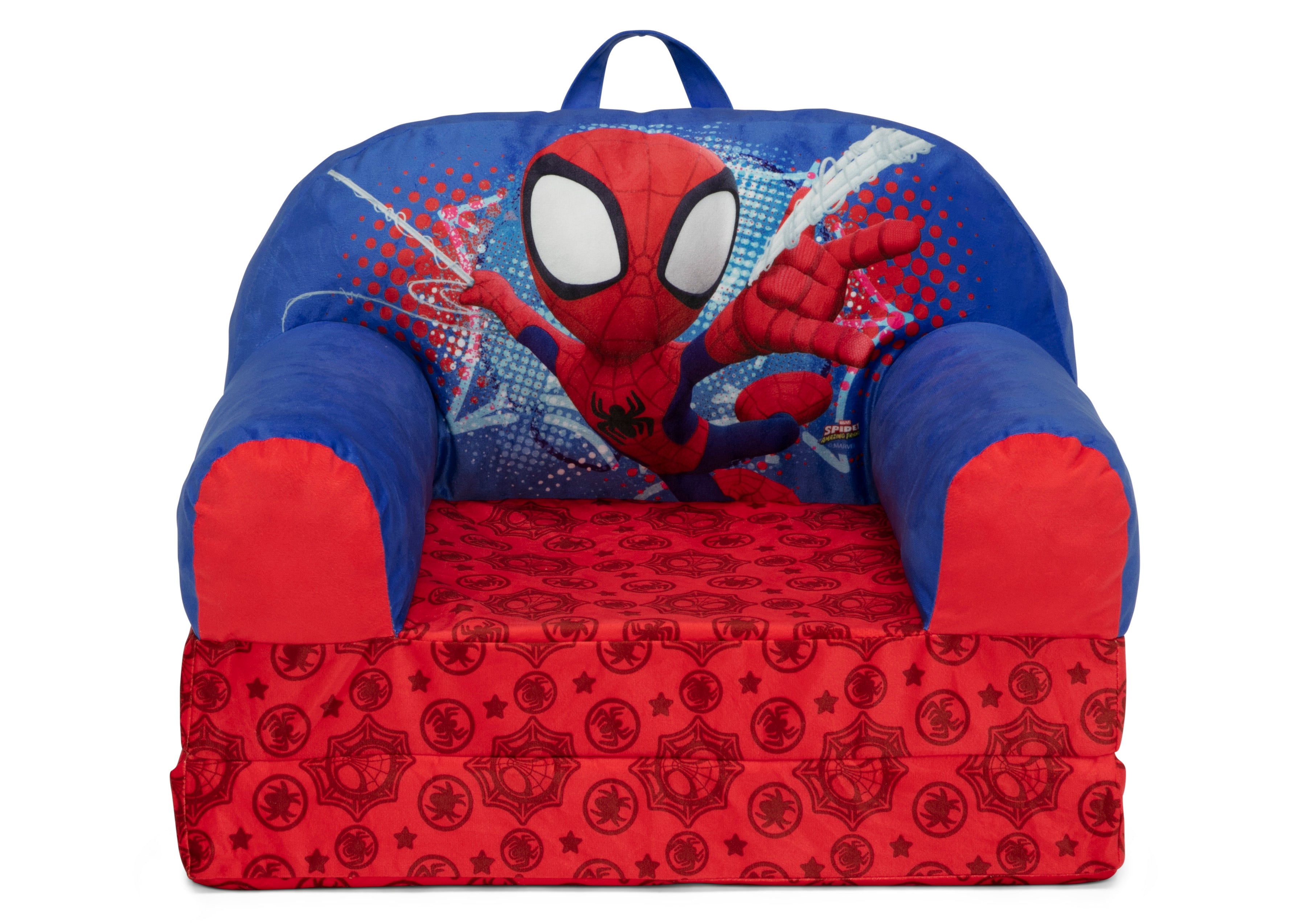 Spidey and His Amazing Friends Cozee Buddy Flip-Out Chair | Delta Children