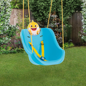 Baby Shark 2-in-1 Outdoor Kids Swing 14