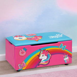 JoJo Siwa Upholstered Storage Bench for Kids 9
