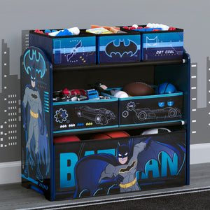 Batman 6 Bin Design and Store Toy Organizer 22