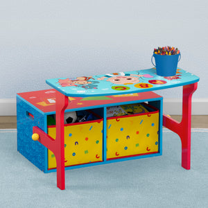 CoComelon 2-in-1 Activity Bench and Desk 16