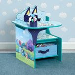 Bluey Chair Desk with Storage Bin