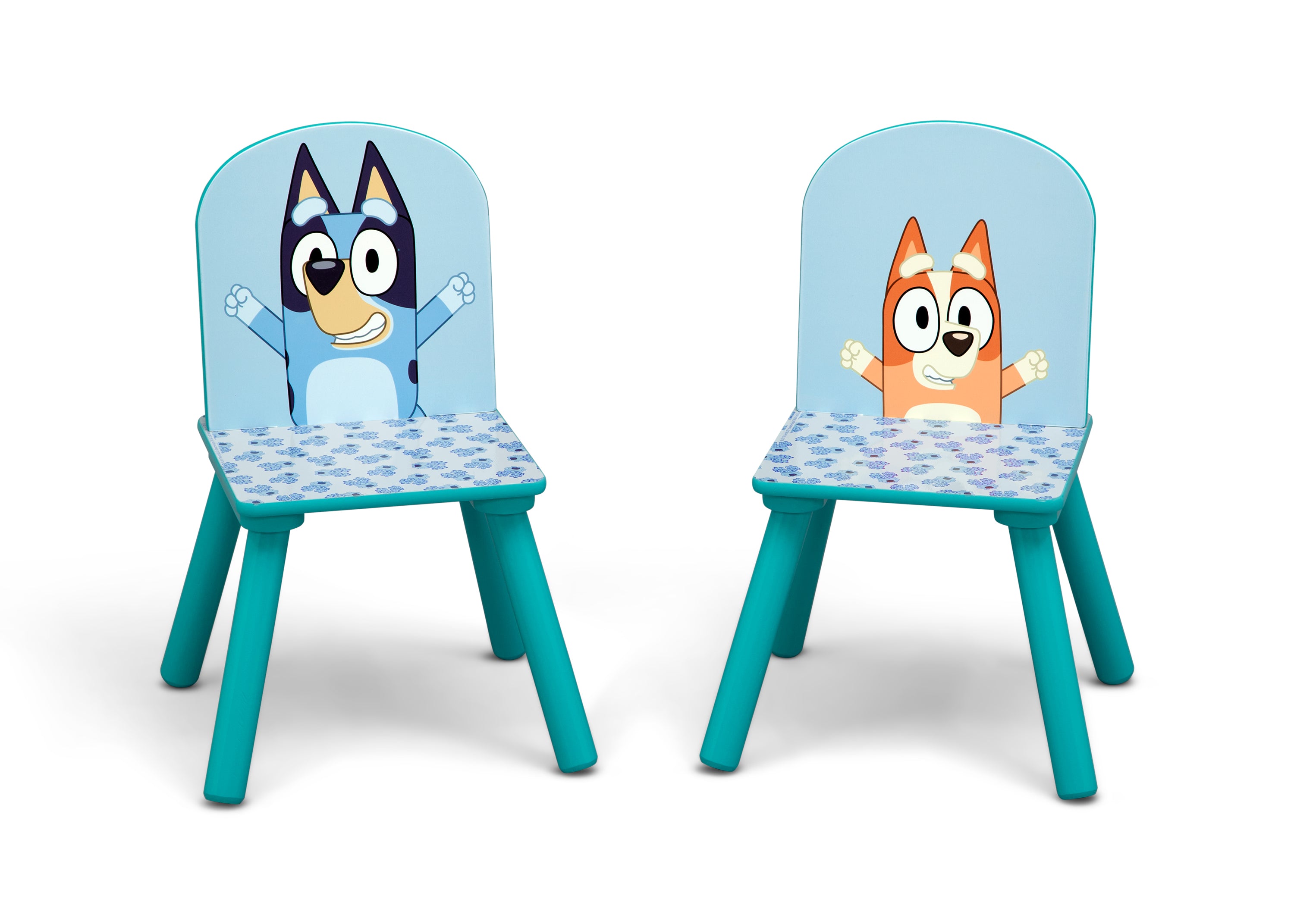 Bluey Kids Table and Chair Set with Storage (2 Chairs Included) | Delta ...