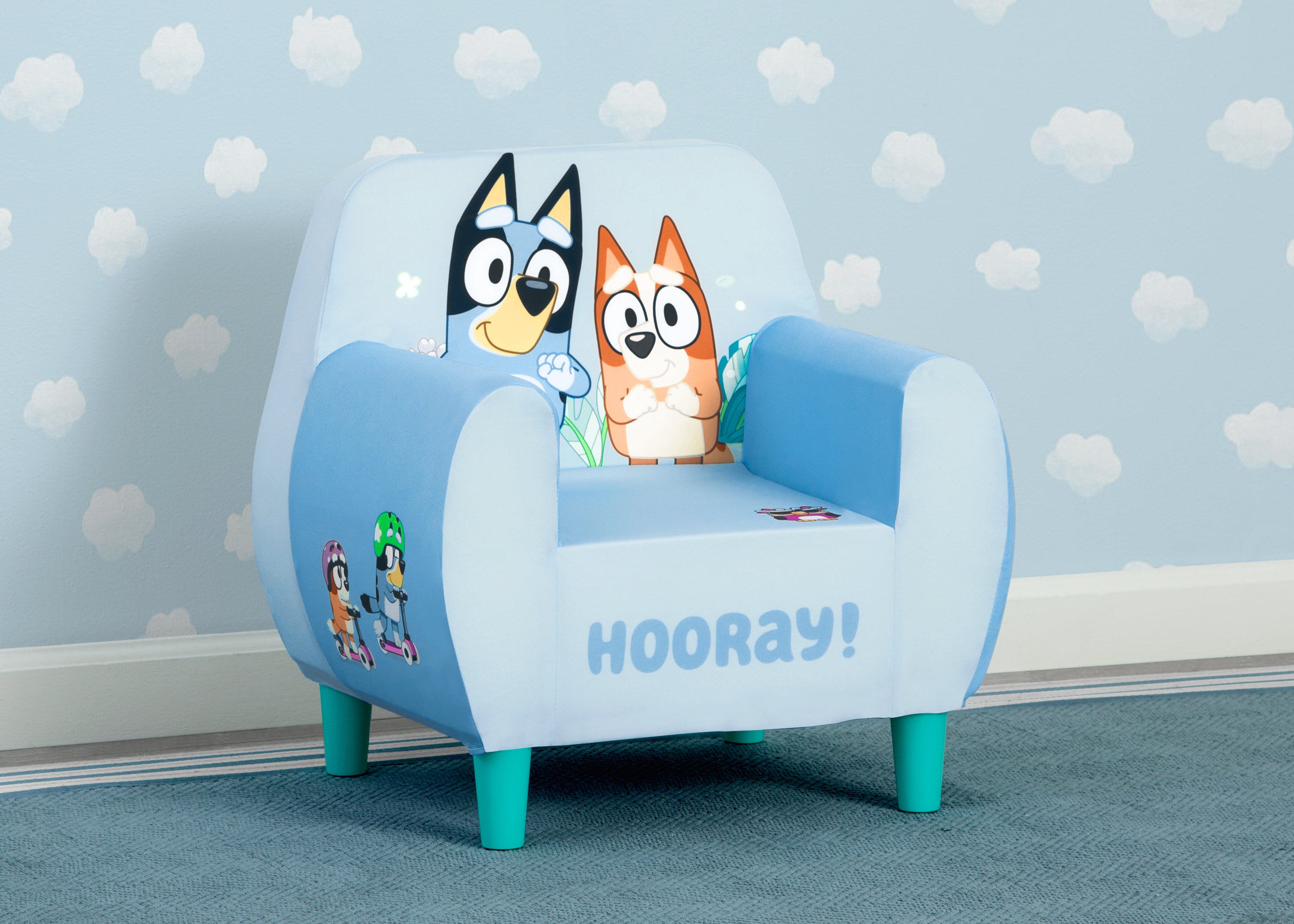 Bluey Foam Chair for Kids | Delta Children