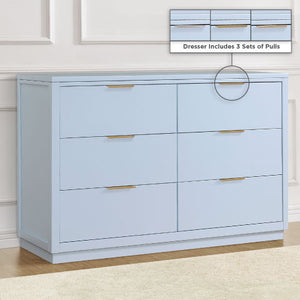 Forever 6 Drawer Dresser with Interlocking Drawers -Classic Collection 10