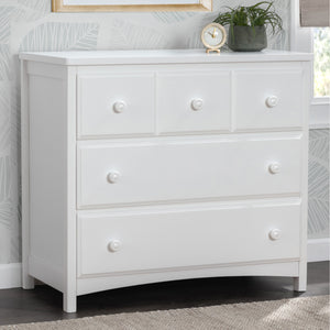 3 Drawer Dresser with Interlocking Drawers 10