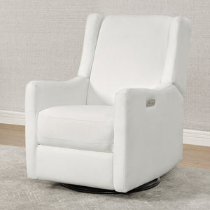 Mercer Electronic Power Recliner and Swivel Glider with USB Port in LiveSmart Performance Fabric 2