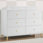 Essex 6 Drawer Dresser with Interlocking Drawers