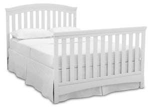 Emerson 4-in-1 Crib Bianca White (130) 7