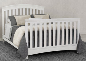 Emerson 4-in-1 Crib Bianca White (130) 3