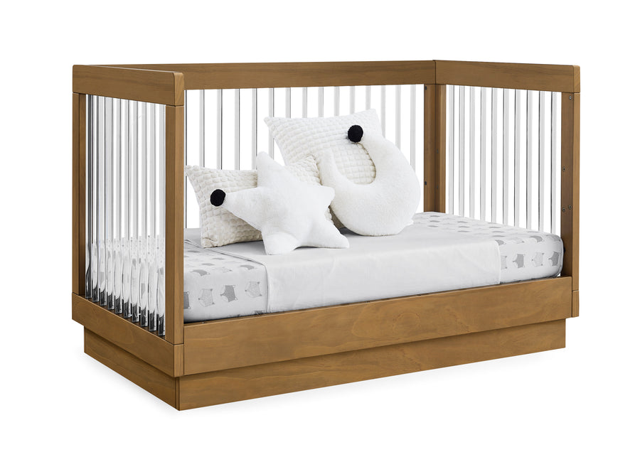 Adjustable wooden crib set ANCHOR design baby bed