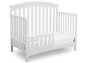 Emerson 4-in-1 Crib Bianca White (130) 5