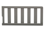 Delta Children Grey (026) Toddler Guardrail (0096), front view a1a