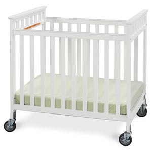 Simmons Kids White (100) Scottsdale Crib, Side View a2a 20