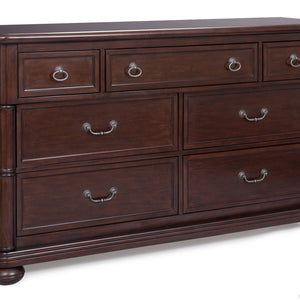 Simmons Kids Molasses (226) Hanover Park Double Dresser, Side View a2a 14