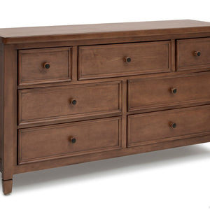 Simmons Kids Chestnut (223) Kingsley 7 Drawer Dresser (324070), Side View a2a 12