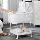 Silent Auto Gliding Elite Bassinet - Basketweave (2113) 701405-2113