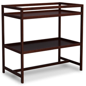 Delta Children Dark Chocolate (207) Harbor Changing Table, Side View c2c 22