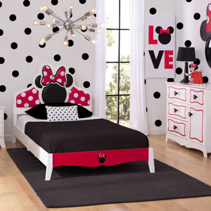 Minnie Mouse Wooden Twin Bedroom Collection (99447MN), Hangtag, a1a 16