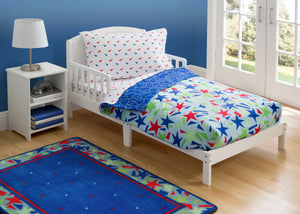 Boy 4-Piece Toddler Bedding Set, Star Gaze (2201) b1b 41