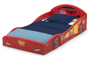 Disney Cars Radiator Springs Lightning McQueen Toddler Pillow, Size: 12 x 15, Red