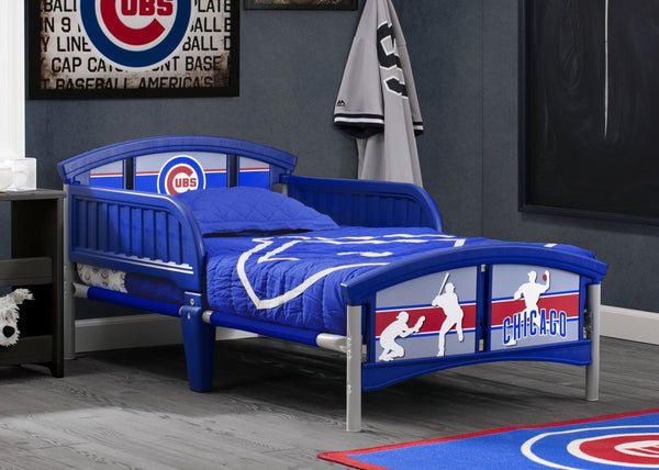 Chicago Cubs Plastic Toddler Bed - Delta Children