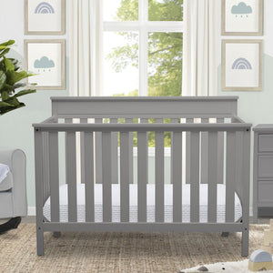 Delta Children Grey (026) Kingswood 4-in-1 Convertible Baby Crib 9