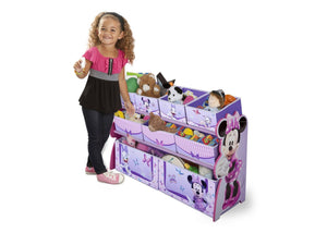 Minnie Mouse Deluxe Book & Toy Organizer - Delta Children
